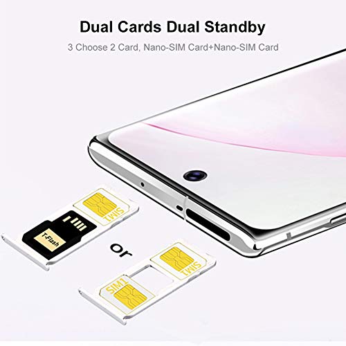 Unlocked Smartphone, 6.8" Ultra HD Incell Curved Screen Phone, 2+16G MTK6580P Mobile Phone, Dual SIM Cell Phone Unlocked, Free 128G Memory Card for Android 9.1 System (Black)