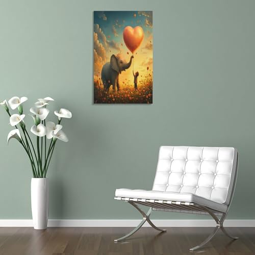 Impression giclée éléphant pour habiller un mur vide - 5