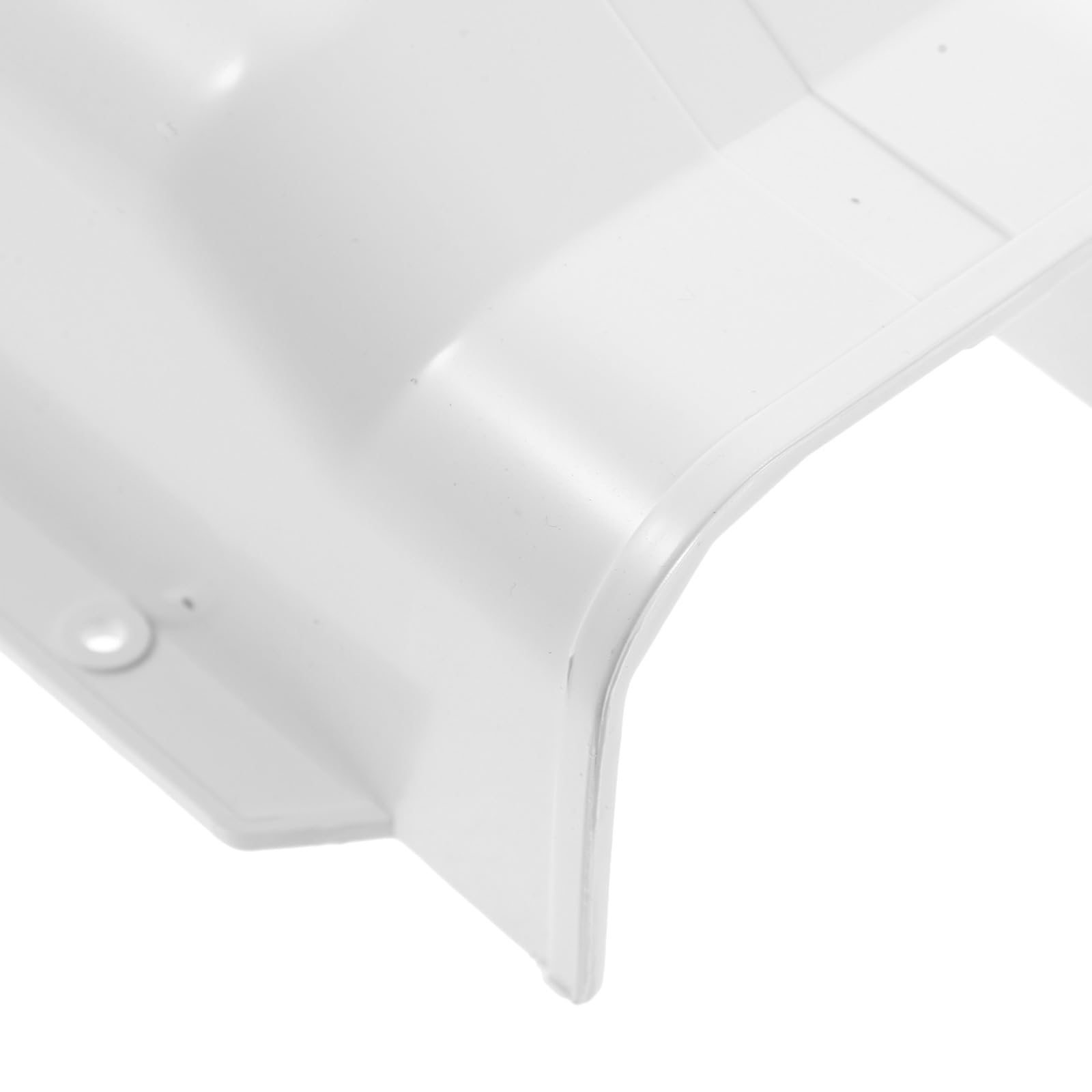 Alasum Dekorative Rohrabdeckung aus Pvc für Klimaanlagenrohre mit Weißem Design Geeignet für Sommerurlaub und Verbergen von Klimaanlagenschläuchen