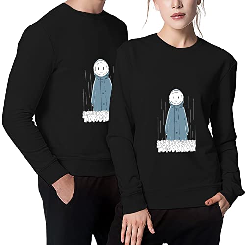 Tシャツ 春秋 のんのんびより りぴーと れんげのてるてる坊主ロングス 長袖シャツ カップルウエア リーブシャツ メンズ プリントロングtシャツ 男女兼用L