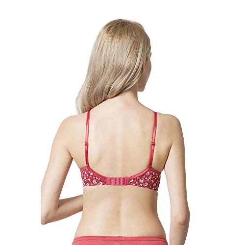 Image of Van Heusen Women's Everyday Cotton Bra|Medium Coverage|Non Padded|Non Wired|Seamless Moulded Cups|Anti Bacterial Tech| Keeps you Fresh|Sweat Absorbent|No Slip Soft Straps|Detachable Straps|Style 11001