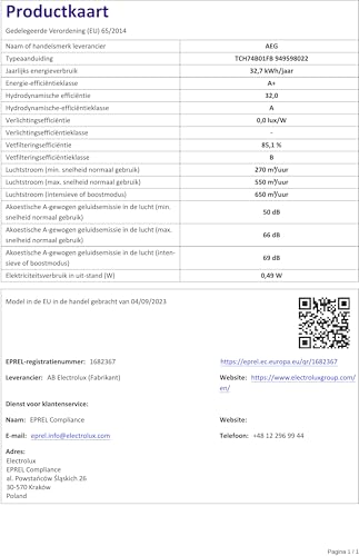 Electrolux TCH74B01FB - vue 10