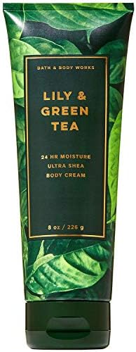 Bath and Body Works Lily and Green Tea Ultra Shea Body Cream 8 Ounce 2019 Collection