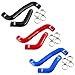 IAG Silicone Radiator Hose Kit for Subaru WRX 2008-14, STI 08-21, Red