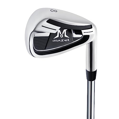MAZEL Golf Individual Iron 1,2,3,4,5,6,7,8,9, Golf Iron with Steel Shafts for Right Handed Golfers...