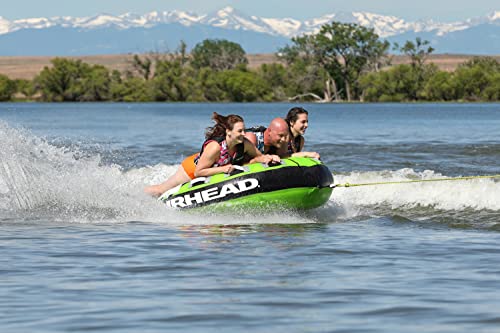 Airhead Mega Ruckus, 1-3 Rider Towable Tube For Boating #TOP4
