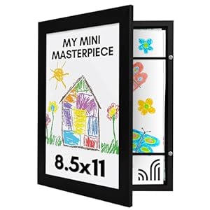 Americanflat Kinder-Klapprahmen KAFTT8511BLK 100 Stück