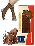 soxo Chocolate Calcetines Mujer Divertidos Regalos Para Hombre Originales Regalo Colores 40-45 Chocolate Hombres 1 Par