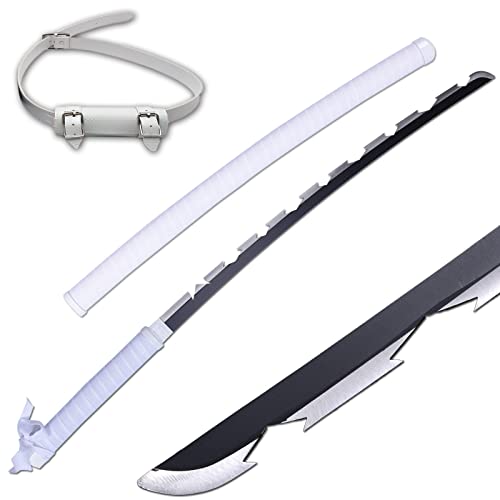 ziqing Anime Cosplay Sword,Handmade Katana?Steel Sword remgoku Sword/zenitsu Sword (Hashibira Inosuke)