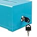 Adir Donation Box with Lock – Acrylic Suggestion Box with Slot, Ballot Lock Box with Sign Holder for Raffle, Tip Jar, Voting, Comments - Cash Donation Boxes for Fundraising (6.25x4.5x 4 Inches)
