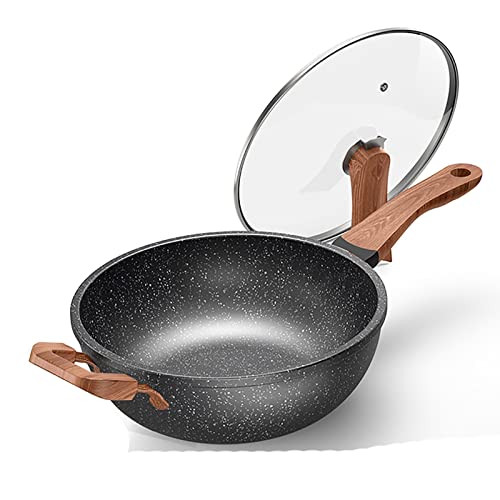 Wok Piedra Maifan Antiadherente Resistente 36 cm