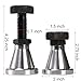 Yarlung 2 Pack Adjustable Screw Jack, Machinist Jack Post Height 2.75