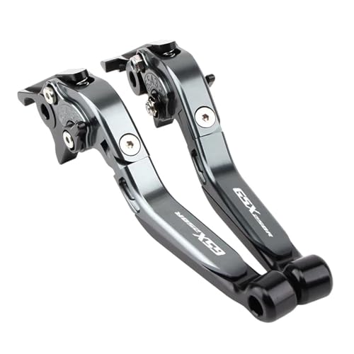Palancas de freno de aluminio mecanizado para Suzuki GSX250 y GW250 con acabado CNC