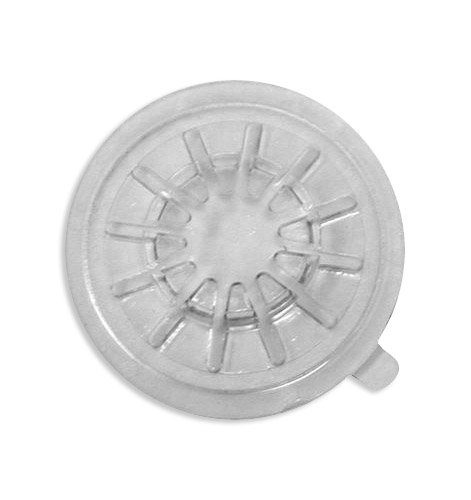 Clear CD Hub Center with Adhesive Backing Consumer Portable Electronics/Gadgets (100 in A Pack) Branded Master Cables Product