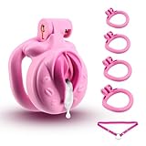 Male Chastity Cage Lightweight Cock Cage ABS+Resin...