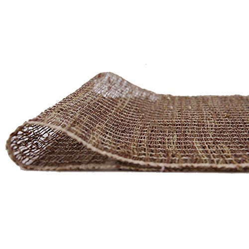 Lkh Ramie Cloth Burlap Table Runner, Retro Simple Table Runner, Hand-Woven Coffee Table Runners, Home Decoration(Size:35×200Cm) #TOP4