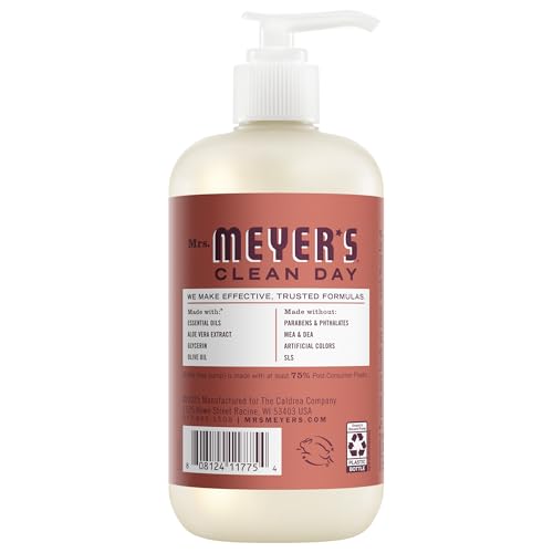 Image of Mrs. MEYER'S CLEAN DAY Hand Soap, Fall Leaves Scent, 12.5 Fl Oz Bottle - 3 Pack