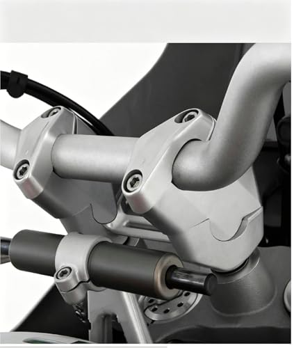 Adaptador elevación manillar Ducati Desert X eleva la altura y mejora el control 6