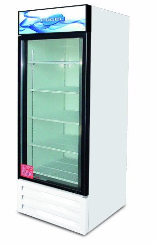 Hinged Glass Door Refrigerator with 1 Door and 4 Shelves, 26 Cubic Feet on Fridge.com
