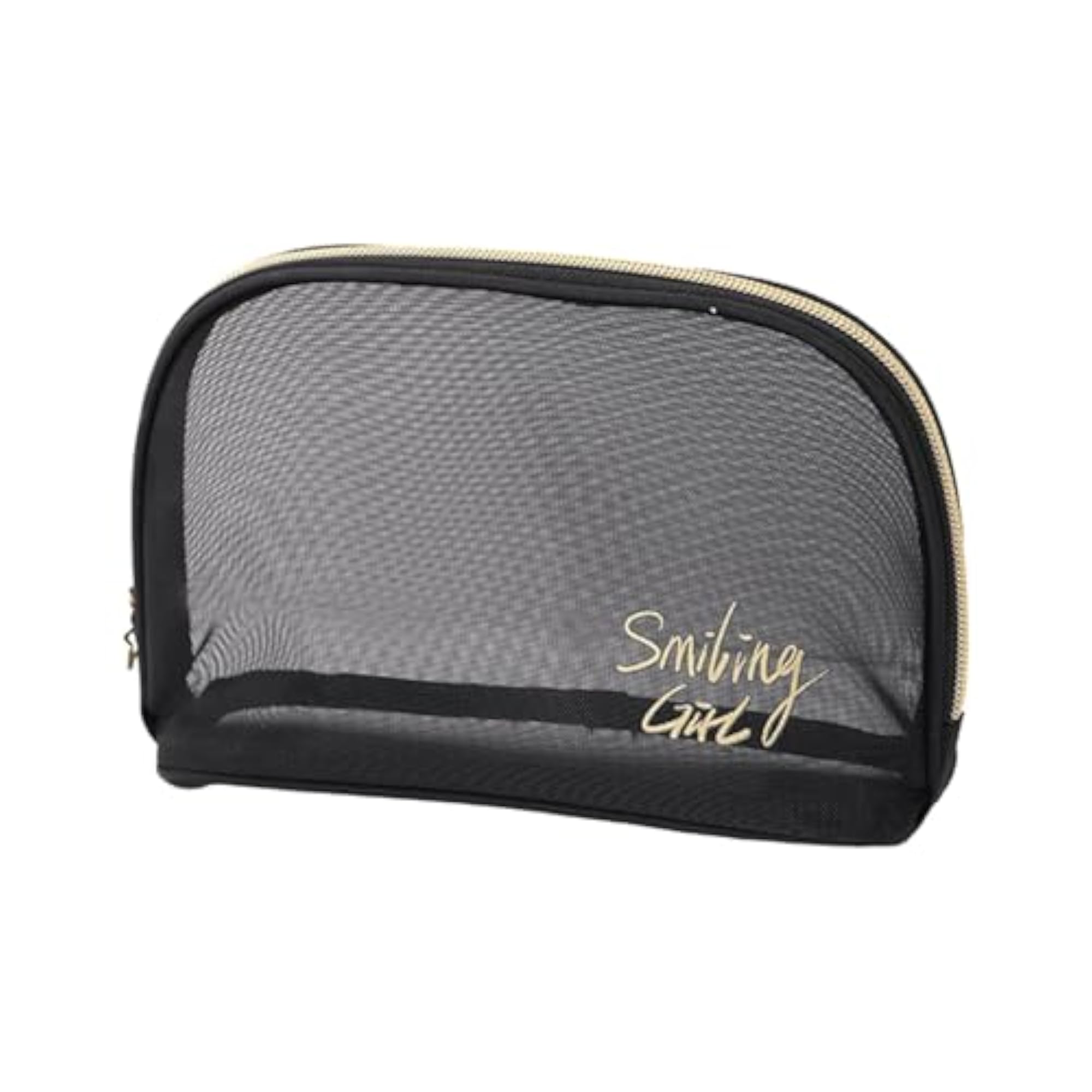 Mesh Makeup Bag Portable Toiletries Makeup Pouch for Travel