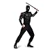 Disguise Men's Snake Eyes Classic Muscle Adult Costume, Black, X-Large