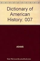 Dictionary of American History 0684138565 Book Cover
