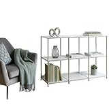 UTILISATION POLYVALENTE – Idéale comme buffet, table basse, table d’appoint ou étagère de rangement dans la salle de bain, la cuisine, la chambre, le couloir ou le bureau