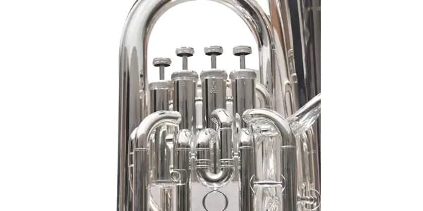 PLAYTECH ユーフォニアム 4ピストン(サイドアクション) 銀メッキ仕上げ PLAYTECH ユーフォニアム 4ピストン(サイドアクション) 銀メッキ