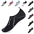 SAGUARO Unisex Scarpe da Mare Uomo Scarpe da Spiaggia Antiscivolo Donna Scarpe da Immersione Leggere Scarpe per Acqua Yoga Scarpe da Scoglio Traspirante Sportive Surf Inchiostro 38/39 EU