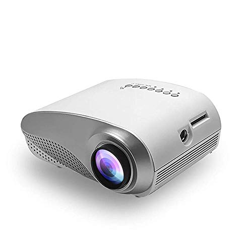 Video-Beamer,Projektorständer Tragbare 1080P HD LED-Unterstützung/HDMI/VGA/Av/USB/Tf-Karte für Heimkino/Laptop/Gaming/TV/DVD/Outdoor-Film