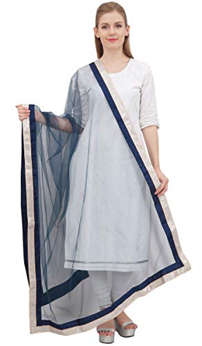 Women Ethnic Wrap Hizab Net Dupatta Long Stole Scarf Gift For Her