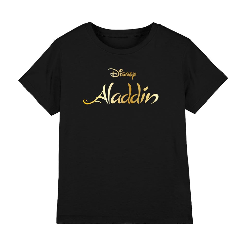 Aladdin Kids T-Shirt Black 12-13 Years