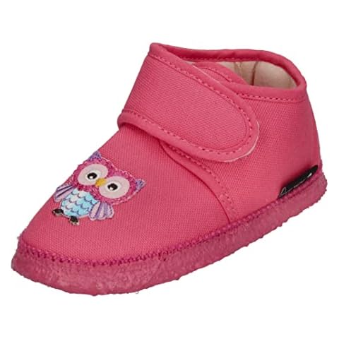 NANGA Baby Baby Hausschuhe Eulili rot 21 Cover