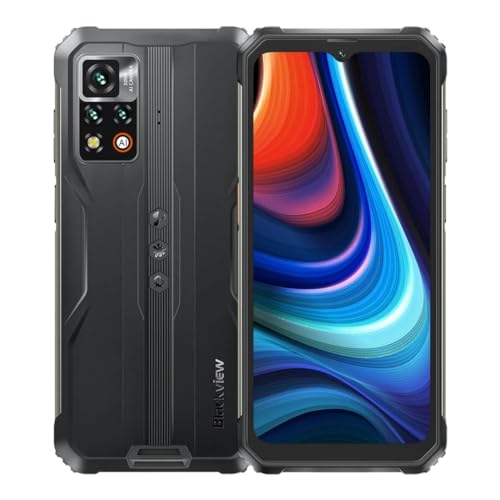 Blackview BV9200 Smartphone, Svart, 8 GB/256 GB – Kraftfull Prestanda