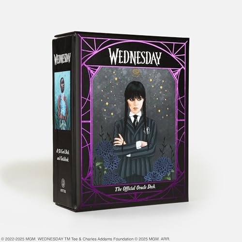 Wednesday: A 52-card Deck and Guidebook: the Official Oracle Deck: Oracle Cards – vue 2