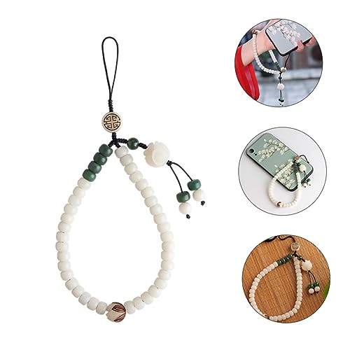 Lanyard de teléfono móvil jojofuny con colgante de jade bodhi para exterior 5