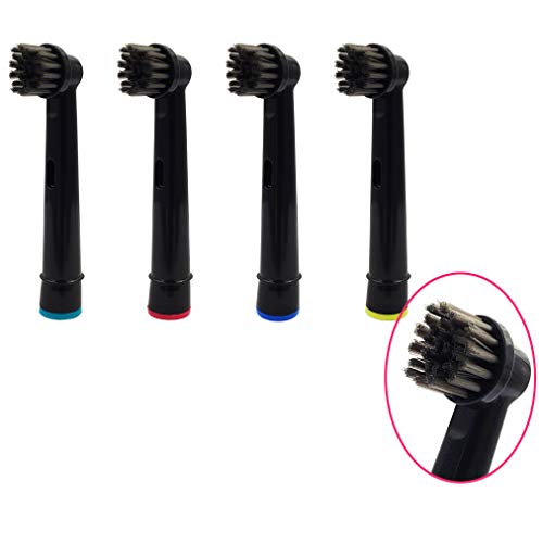 Lezhisnug 16 Pack Replacement Bamboo Charcoal Brush Heads Compatible With Oral-B 7000/Pro 1000/9600/ 500/3000/8000, Fit For Oral-B Charcoal Electric Toothbrush Replacement Brush Heads Refill #TOP2