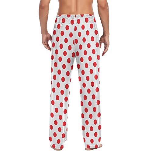 Floral Plaid Pajama Pants for Men Lounge Pants with Pockets Drawstring Mens Pajama Bottoms Men Sleep PJ Pants2