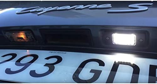 ZesfOr LED License Plate Lights for Skoda Superb II, 3T Family (09-13)