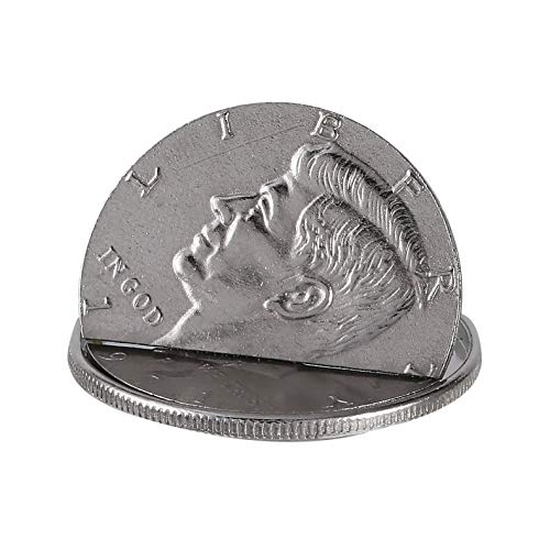 Preisvergleich Produktbild ghfcffdghrdshdfh Half Dollar Butterfly Coin Magnetic Flipper Coin Magicians Props Gimmick