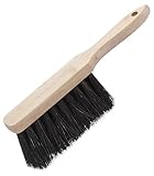 Agrarflora Handfeger Arenga 28cm - Handbesen mit Arengaborsten - Handkehrer aus Buchenholz - Arengahandfeger für Haushalt, Werkstatt und Auto - Industriehandfeger Made in Germany
