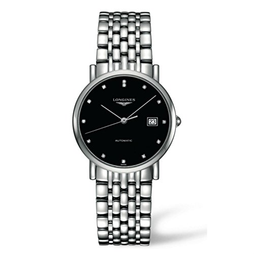 Longines Men's L48094576 Elegant Black Watch