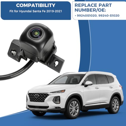 Image of 99240-S1020 Rear View Backup Camera Fit for Hyundai Santa Fe 2019-2021