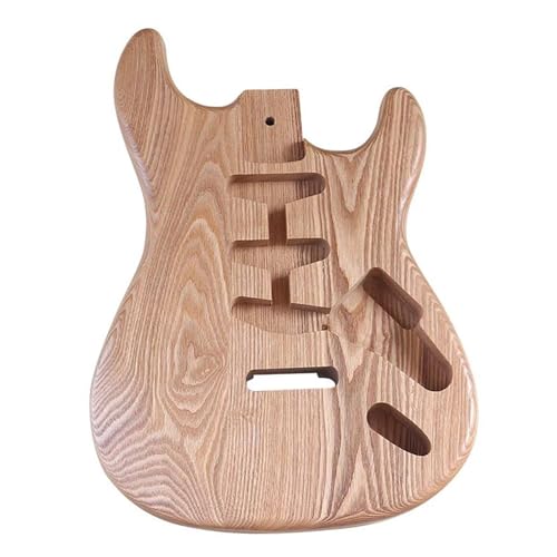 Unfinished Guitar Body Ash Wood Heavy Wood Electric Guitar Barrel For Diy Parts
