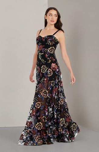Image of Dress the Population Womens Anabel Fit and Flare Maxi DressSpecial Occasion Dress
