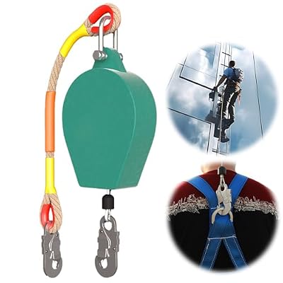 Lotvic Dispositivo Anticaídas Retráctil 10m, Carga:150kg