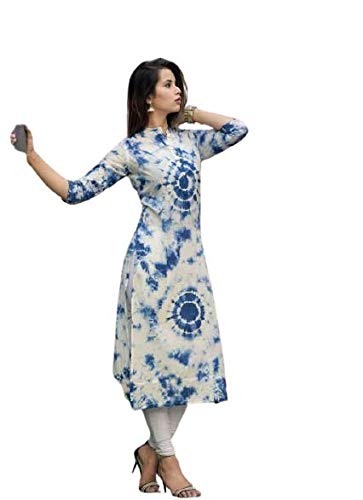 RAGHAV Women's Rayon Anarkali Kurta Set 