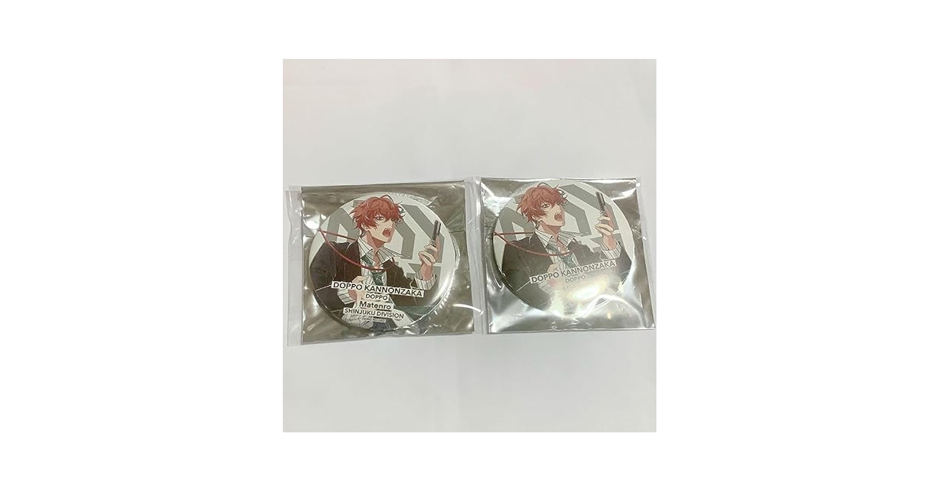 Amazon.co.jp: ヒプノシスマイク 観音坂独歩 缶バッジ 2nd DRB