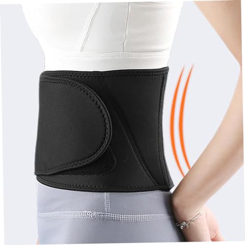 Faja abdominal negra soporte lumbar para mujer miniatura 5