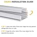 Perfil de Aluminio, DazSpirit 10 Pack 1M/3,3ft U Forma, Cubierta de difusor...